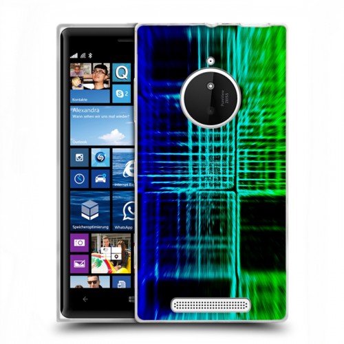 Дизайнерский пластиковый чехол для Nokia Lumia 830 Оптические иллюзии