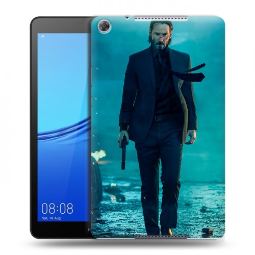 Дизайнерский силиконовый чехол для Huawei MediaPad M5 lite 8 Джон Уик