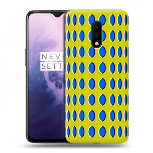 Дизайнерский пластиковый чехол для OnePlus 7 Оптические иллюзии