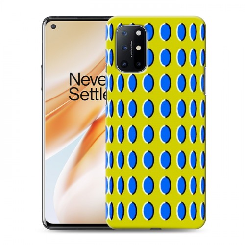 Дизайнерский пластиковый чехол для OnePlus 8T Оптические иллюзии