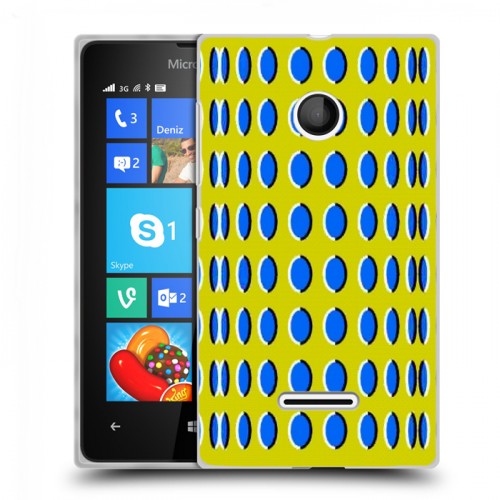 Дизайнерский пластиковый чехол для Microsoft Lumia 435 Оптические иллюзии