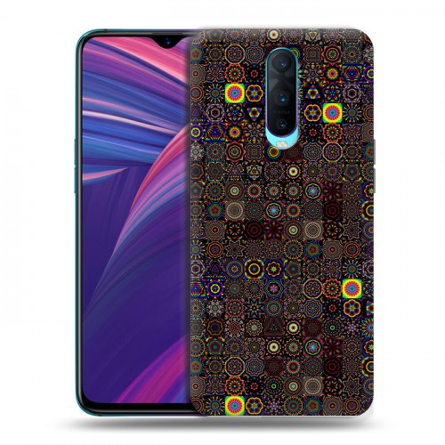 Дизайнерский пластиковый чехол для OPPO RX17 Pro Оптические иллюзии