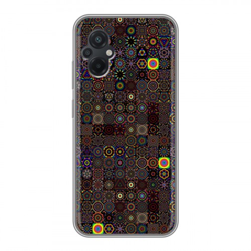 Дизайнерский силиконовый чехол для Xiaomi Poco M5 Оптические иллюзии
