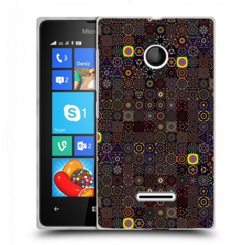 Дизайнерский пластиковый чехол для Microsoft Lumia 435 Оптические иллюзии