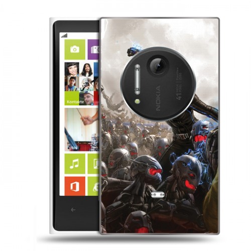 Дизайнерский пластиковый чехол для Nokia Lumia 1020 Мстители
