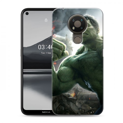 Дизайнерский силиконовый чехол для Nokia 3.4 Мстители
