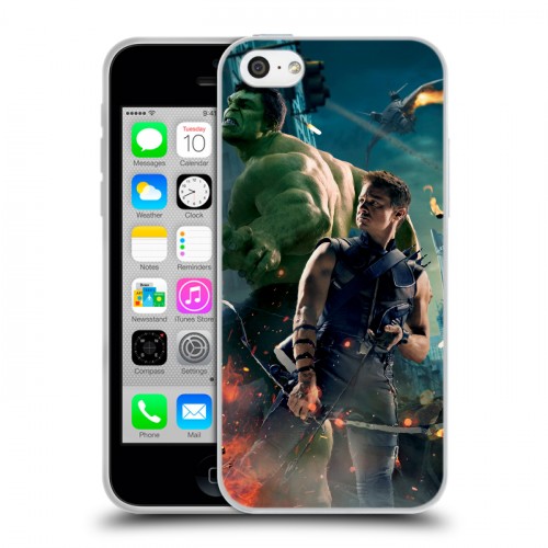 Дизайнерский пластиковый чехол для Iphone 5c Мстители