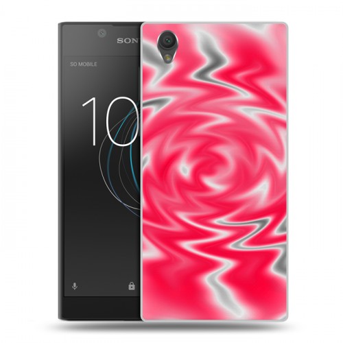 Дизайнерский пластиковый чехол для Sony Xperia L1 Оптические иллюзии