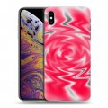 Дизайнерский силиконовый чехол для Iphone Xs Max Оптические иллюзии