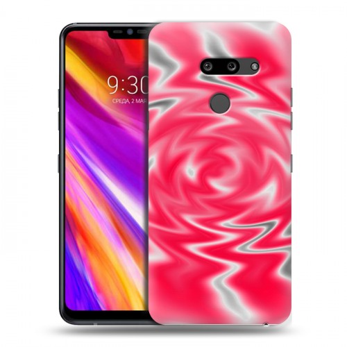 Дизайнерский пластиковый чехол для LG G8 ThinQ Оптические иллюзии