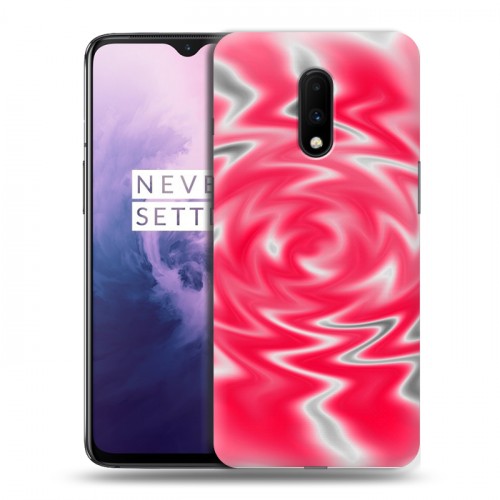 Дизайнерский пластиковый чехол для OnePlus 7 Оптические иллюзии