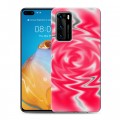 Дизайнерский пластиковый чехол для Huawei P40 Оптические иллюзии