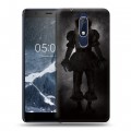 Дизайнерский пластиковый чехол для Nokia 5.1 Оно