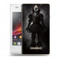 Дизайнерский пластиковый чехол для Sony Xperia E Оно