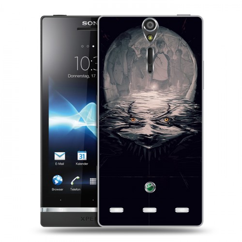 Дизайнерский пластиковый чехол для Sony Xperia S Оно