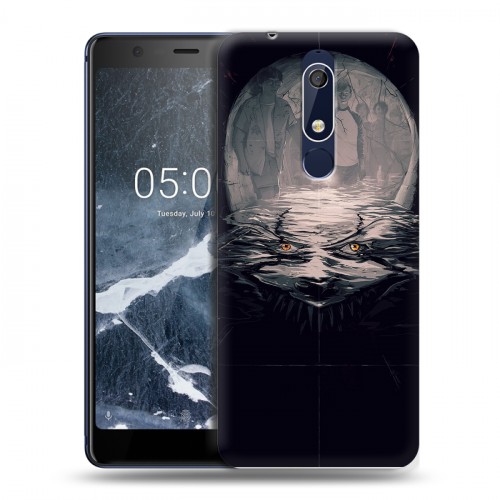 Дизайнерский пластиковый чехол для Nokia 5.1 Оно