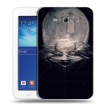 Дизайнерский силиконовый чехол для Samsung Galaxy Tab 3 Lite Оно