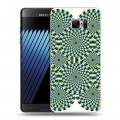 Дизайнерский пластиковый чехол для Samsung Galaxy Note 7 Оптические иллюзии