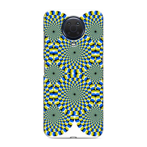 Дизайнерский силиконовый чехол для Nokia G20 Оптические иллюзии