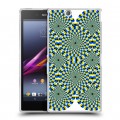 Дизайнерский пластиковый чехол для Sony Xperia Z Ultra  Оптические иллюзии