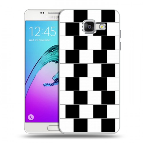 Дизайнерский силиконовый чехол для Samsung Galaxy A5 (2016) Оптические иллюзии