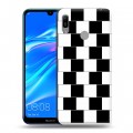 Дизайнерский пластиковый чехол для Huawei Y6 (2019) Оптические иллюзии