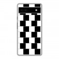 Дизайнерский силиконовый чехол для Google Pixel 6a Оптические иллюзии