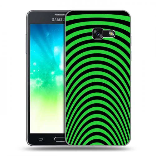 Дизайнерский силиконовый с усиленными углами чехол для Samsung Galaxy A3 (2017) Оптические иллюзии