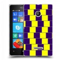 Дизайнерский пластиковый чехол для Microsoft Lumia 435 Оптические иллюзии