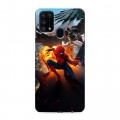 Дизайнерский силиконовый чехол для Samsung Galaxy M31 Человек - паук