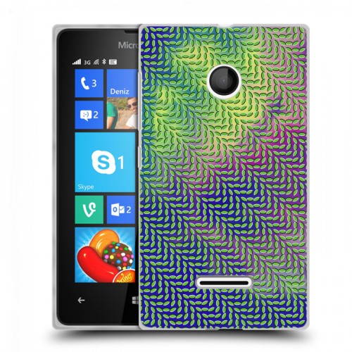 Дизайнерский пластиковый чехол для Microsoft Lumia 435 Оптические иллюзии