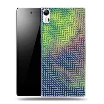 Дизайнерский силиконовый чехол для Lenovo Vibe Shot Оптические иллюзии (на заказ)