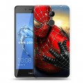 Дизайнерский пластиковый чехол для Huawei Honor 6C Pro Человек -паук