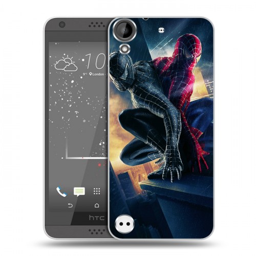 Дизайнерский пластиковый чехол для HTC Desire 530 Человек -паук