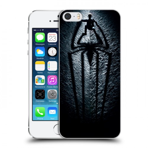 Дизайнерский пластиковый чехол для Iphone 5s Человек -паук