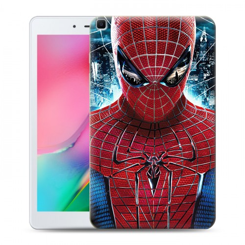 Дизайнерский силиконовый чехол для Samsung Galaxy Tab A 8.0 (2019) Человек -паук