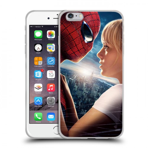 Дизайнерский силиконовый чехол для Iphone 6 Plus/6s Plus Человек -паук