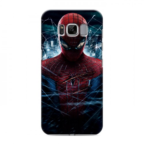 Дизайнерский силиконовый чехол для Samsung Galaxy S8 Человек -паук