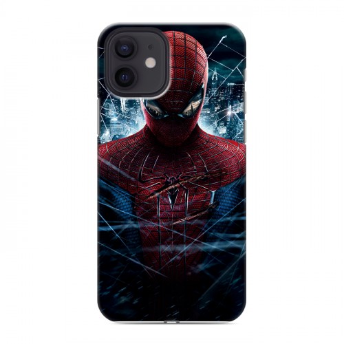 Дизайнерский силиконовый чехол для Iphone 12 Человек -паук