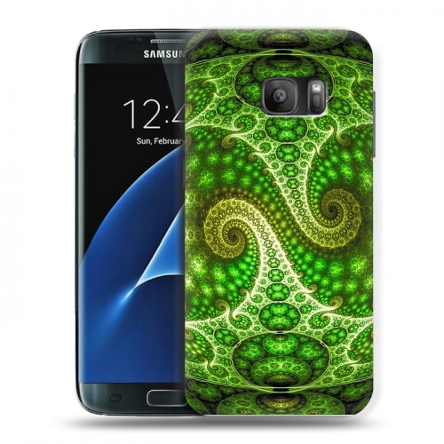Дизайнерский силиконовый с усиленными углами чехол для Samsung Galaxy S7 Оптические иллюзии