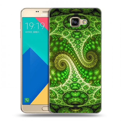 Дизайнерский силиконовый чехол для Samsung Galaxy A9 Оптические иллюзии