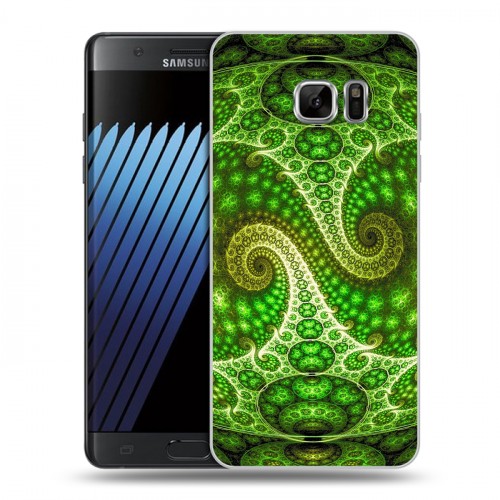 Дизайнерский пластиковый чехол для Samsung Galaxy Note 7 Оптические иллюзии