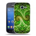 Дизайнерский пластиковый чехол для Samsung Galaxy Trend Lite Оптические иллюзии
