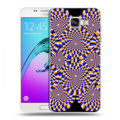 Дизайнерский силиконовый чехол для Samsung Galaxy A5 (2016) Оптические иллюзии
