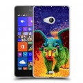 Дизайнерский пластиковый чехол для Microsoft Lumia 540 Тайна Коко