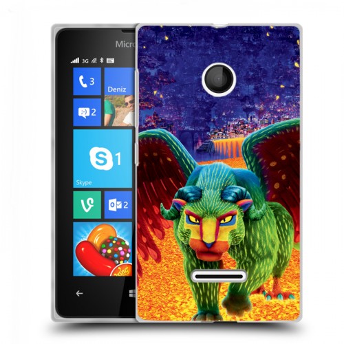 Дизайнерский пластиковый чехол для Microsoft Lumia 435 Тайна Коко