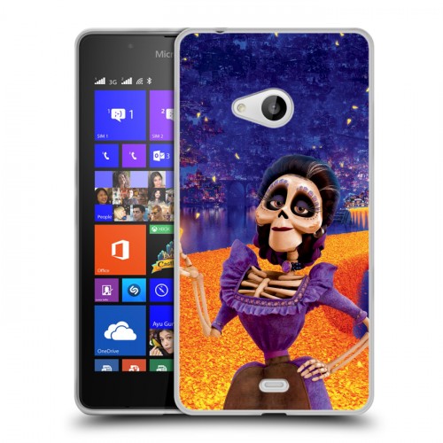 Дизайнерский пластиковый чехол для Microsoft Lumia 540 Тайна Коко