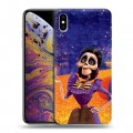 Дизайнерский силиконовый чехол для Iphone Xs Max Тайна Коко