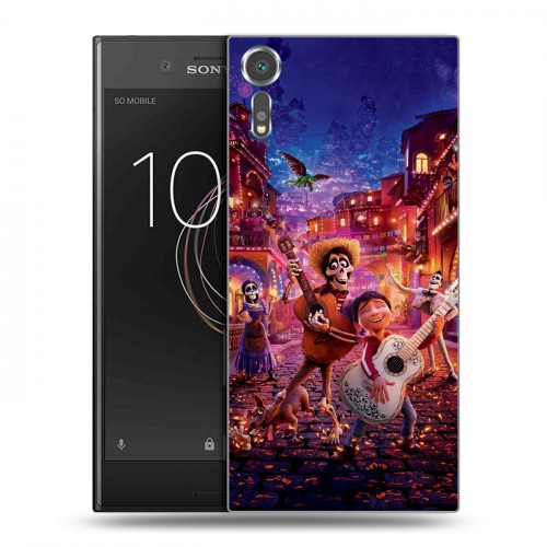 Дизайнерский пластиковый чехол для Sony Xperia XZs Тайна Коко