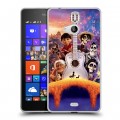 Дизайнерский пластиковый чехол для Microsoft Lumia 540 Тайна Коко